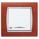 کلید تک پل تبدیل پارت الکتریک مدل آذین کد 5001W4016