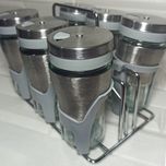 ست جای ادویه 7 پارچه کاپریس مدل پارادایس کد GSG6