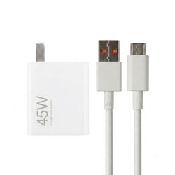 شارژر دیواری 45 وات مدل MDY-17-EE همراه کابل تبدیل USB به USB-C