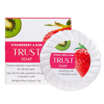 صابون تراست توت فرنگی وزن 75 گرم