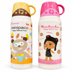 فلاسک آب کاوردار پینکاه طرح خرس Pinkah