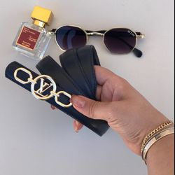 کمربند زنانه مدل لویی ویتون LV وارداتی کد 00