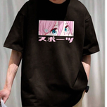 تیشرت مشکی انیمه ای