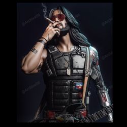 اکشن فیگور جانی سیلور هند  (Johnny silverhand)