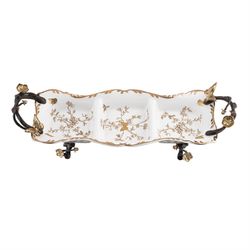 اردوخوری مستطیل سه خانه گلدکیش طرح نیاتوس کد GK738312