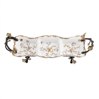 اردوخوری مستطیل سه خانه گلدکیش طرح نیاتوس کد GK738312