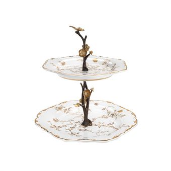 شیرینی خوری دو طبقه گلدکیش طرح نیاتوس کد GK738316