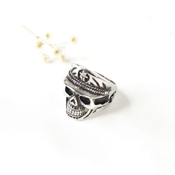 انگشتر استیل مردانه اسکلت کد 7399