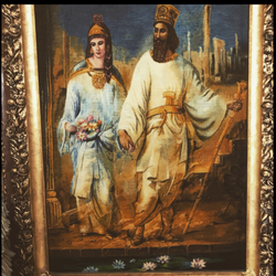 تابلو فرش دستبافت تبریز