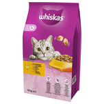 غذای خشک گربه‌ی ویسکاس با طعم مرغ هر کیلو( در بسته‌های زوتوپیا) / Whiskas cat dry food with chicken flavor