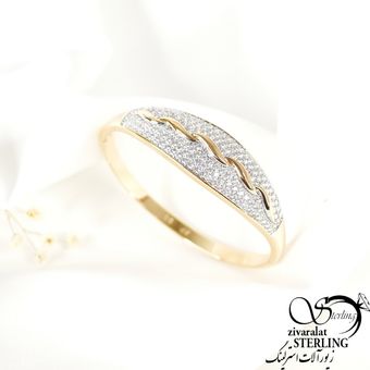 دستبند النگویی نگین کاری ژوپینگ کد 7411