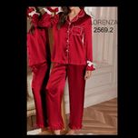 محصول جدید لورنزا شومیز و شلوار ساتن کد 2569