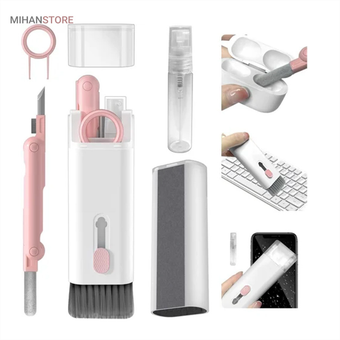 کیت تمیزکننده 7 کاره حرفه‌ای برای وسایل الکترونیکی | فروشگاه شاپینو