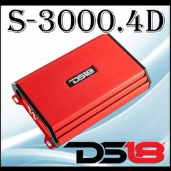 آمپلی فایر چهار کانال DS18 مدل DS18-3000/4D اورجینال