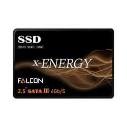 هارد X-ENERGY SSD مدل Falcon ظرفیت 480GB - مشکی (گارانتی 18 ماهه IPM)