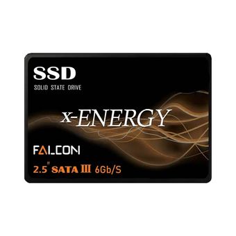 هارد X-ENERGY SSD مدل Falcon ظرفیت 480GB - مشکی (گارانتی 18 ماهه IPM)