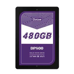 هارد Data Plus SSD مدل DP800 ظرفیت 480GB - مشکی (گارانتی مادام العمر IPM)