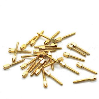پین داخل کانال برنجی نوردین Nordin Gold plated cross head  posts