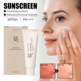 کرم ضد آفتاب بی رنگ بیوتی آف جوسان با SPF50 حجم 50 میلی لیتر