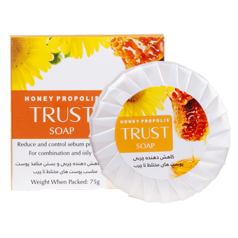 صابون تراست بره موم عسل وزن 75 گرم