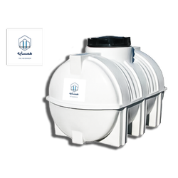 مخزن آب 750 لیتری افقی پلیمر | مخزن پلیمر یاران | سه لایه | 5 سال گارانتی