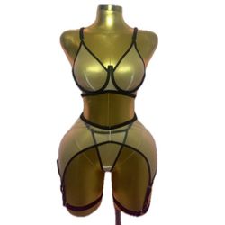 فانتزی فنردار شیشه ای 3تیکه