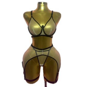 فانتزی فنردار شیشه ای 3تیکه