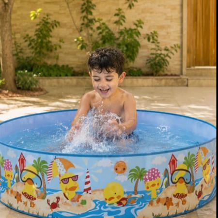 استخر طلقی اب و توپ بدون نیاز به باد کردن