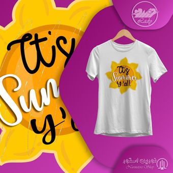 تیشرت Nurin Lady | طرح Summer 8