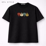 تیشرت باکسی طرح گیتار 100٪ پنبه | کد 1329