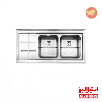 سینک روکار فانتزی 761 استیل البرز