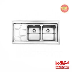 سینک روکار فانتزی 762 استیل البرز