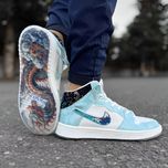 کتونی  نایک ساقدار دراگون آبی