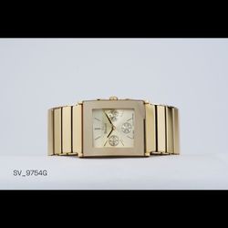 ساعت سویستون سرامیک بند پهن سه موتور فعال