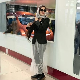 دامن توری بلند