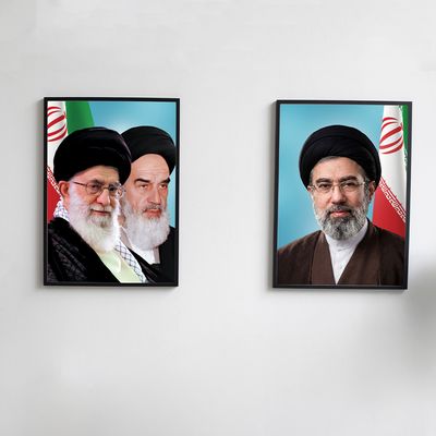 قاب امام و رهبری جدید (با کیفیت بالا به همراه شیشه)