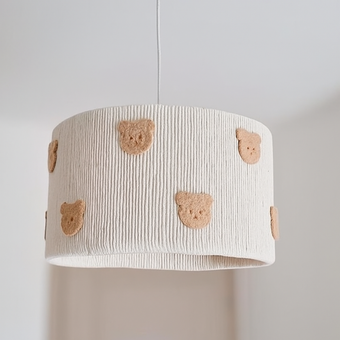 لوستر و آباژور مکرومه خرس