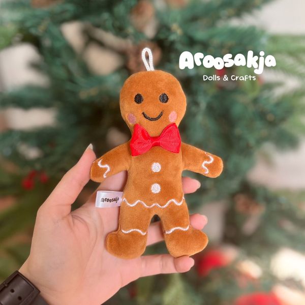 آویز کوکی زنجبیلی کریسمسی