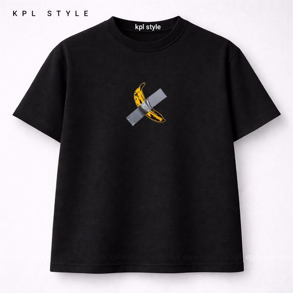 تیشرت هنری banana قواره لش | %100 پنبه گرم بالا کد 1261