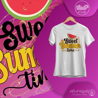 تیشرت Nurin Lady | طرح Summer 9