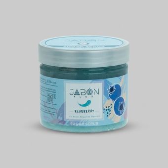 اسکراب شکری لایه بردار پوست ژبن پلاس مدل Blueberry وزن 450 گرم