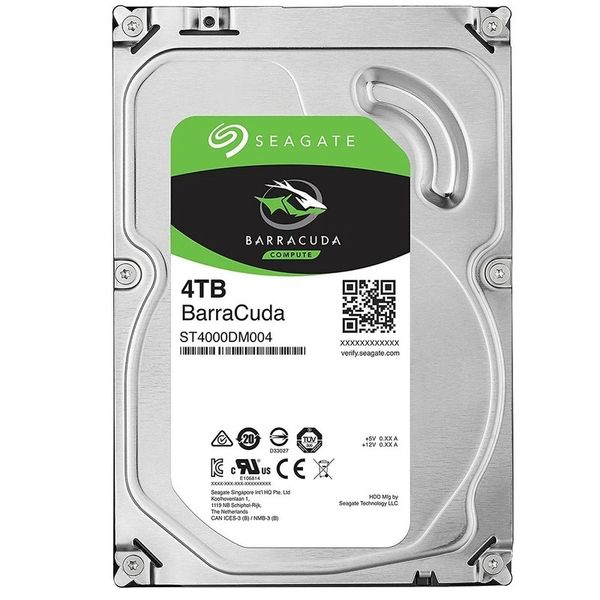 هارددیسک اینترنال سیگیت مدل BarraCuda ST4000DM004 ظرفیت 4 ترابایت کارکرده