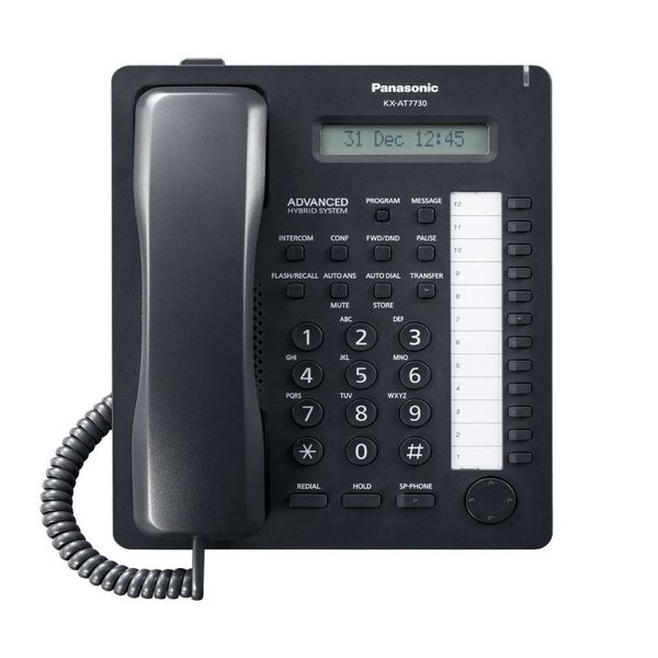 تلفن سانترال پاناسونیک مدل KX-T7730AT رنگ مشکی