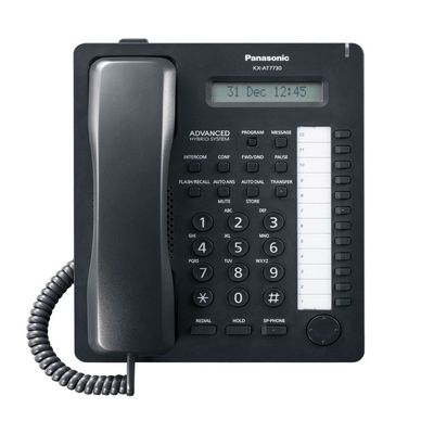 تلفن سانترال پاناسونیک مدل KX-T7730AT رنگ مشکی
