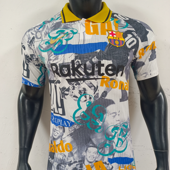 پیراهن تیمی پلیری کانسپت بارسلونا طرح 1