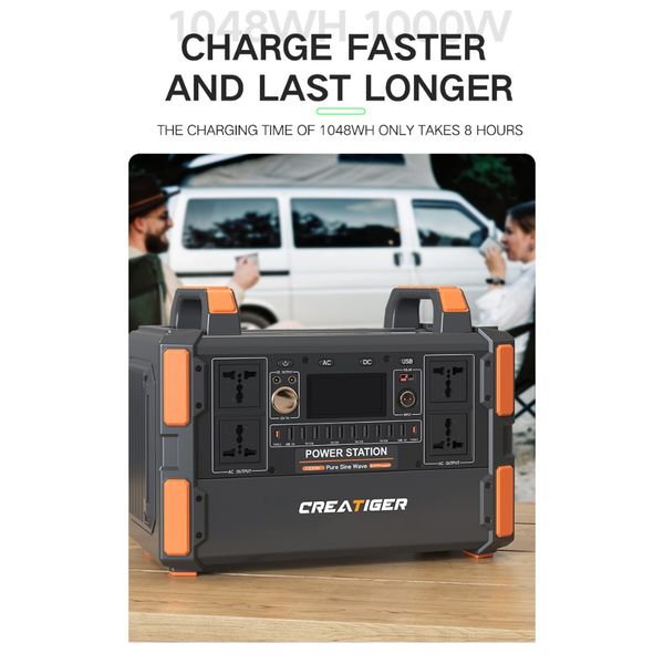 پاور استیشن چندکاره CREATIGER کانپکس مدل TW-BK-008 با ظرفیت 210000 میلی آمپر ساعت