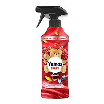اسپری خوشبو کننده هوا و لباس رایحه عنبر یوموش 450 میل