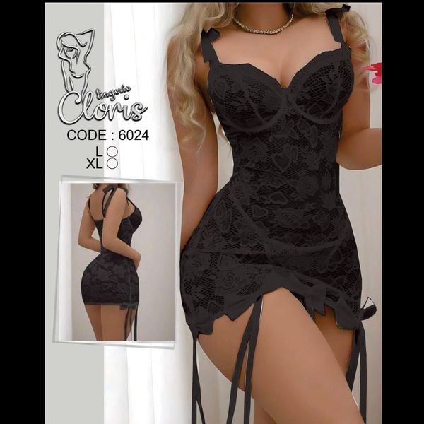 لباس خواب فنردار جذاب  کد : 6024