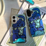 قاب Happy Blue Cat / (کدC1895)