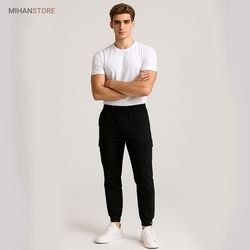 شلوار اسلش مردانه طرح ALPHA فری سایز | فروشگاه شاپینو